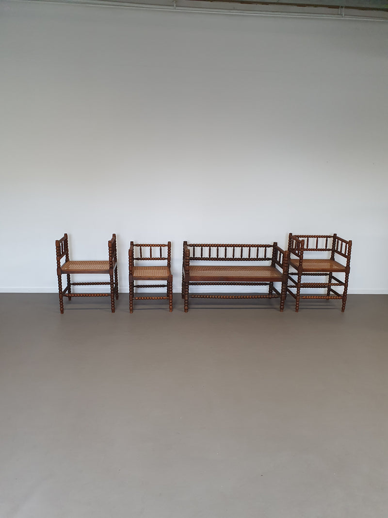 Matching Bobbin family group 1 x bench , 3 x chair.