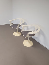 2 x Lusch chair by Joe Colombo.