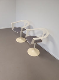 2 x Lusch chair by Joe Colombo.