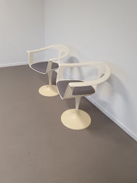 2 x Lusch chair by Joe Colombo.