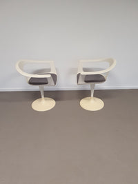 2 x Lusch chair by Joe Colombo.
