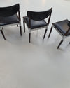 4 x retro dining chair Chrome, wood ,vinyl.
Very good condition.