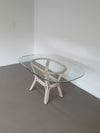 Pencil split reed desk/table.
