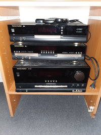 2 x Scandinavian black leather lounge chairs