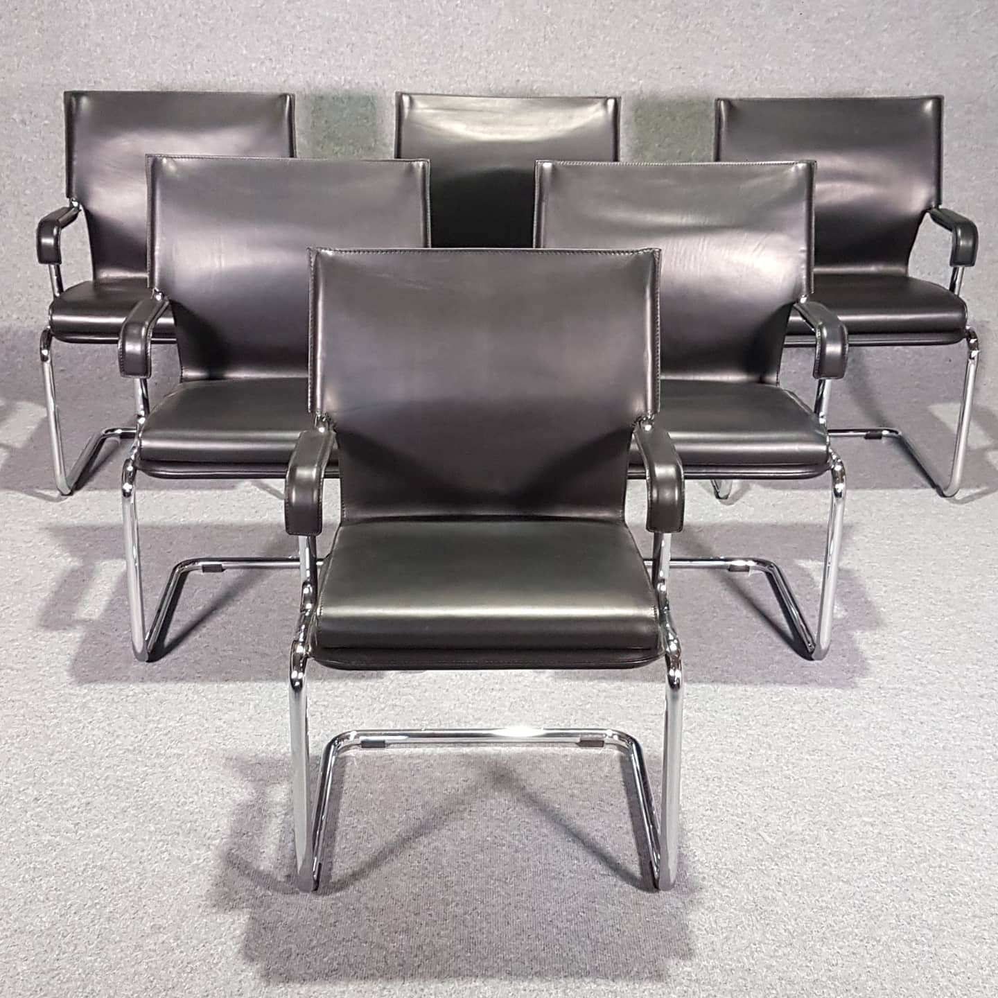 Set 6 chairs Deganello and Gilberto Corretti archizoom