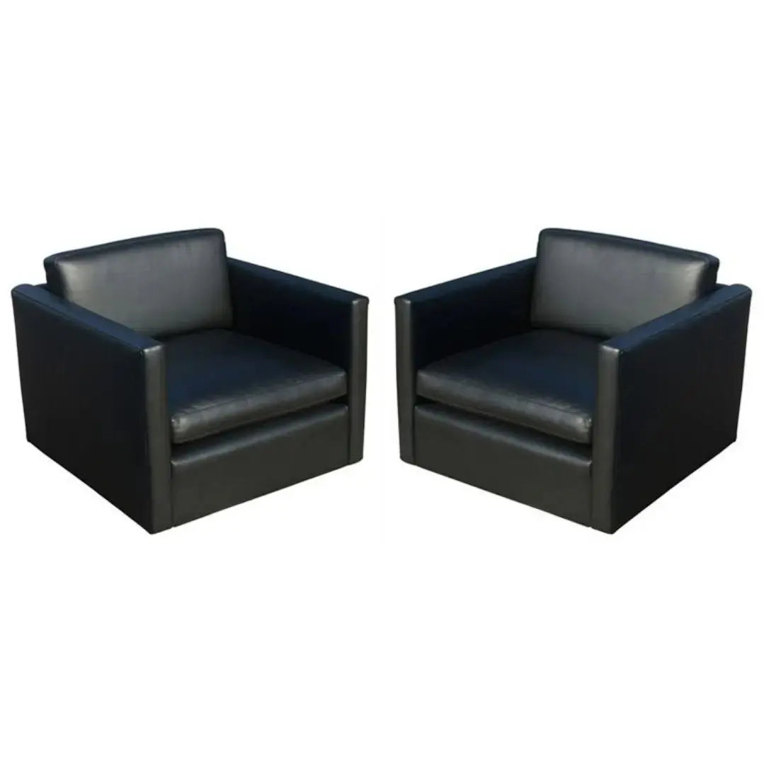 1 x sofa / 4 x Cube club chair / sitting group / Knoll / Charles Pfister /  1971