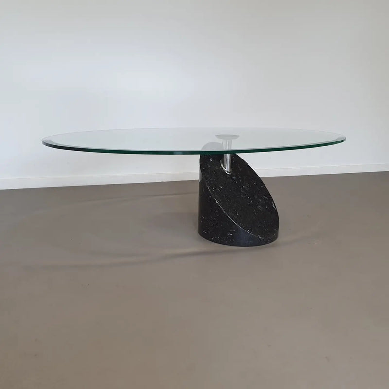 Cattelan oval coffee table 
108 x 80 x 43 marble.